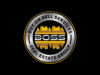 Boss Real Estate Group logo design by ubai popi