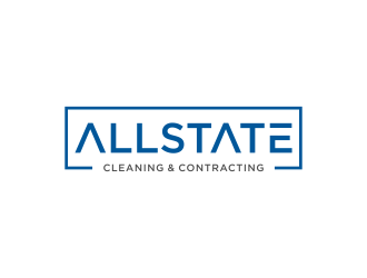 Allstate Cleaning & Contracting logo design by L E V A R
