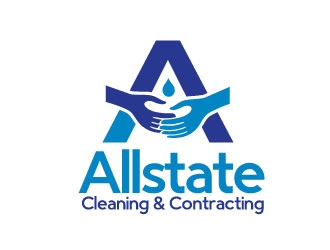 Allstate Cleaning & Contracting logo design by REDCROW