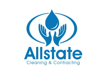 Allstate Cleaning & Contracting logo design by REDCROW