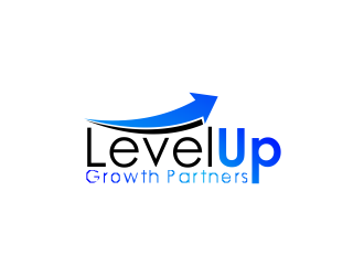LevelUp Growth Partners logo design by giphone