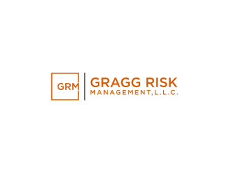 Gragg Risk Management, L.L.C. using the acronym GRM. logo design by L E V A R