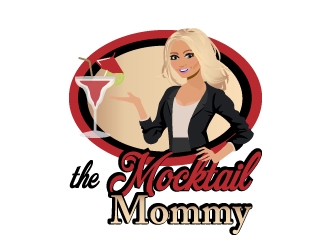 The Mocktail Mommy logo design by samuraiXcreations