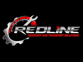 Redline recovery and transport solutions logo design by jaize