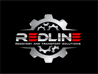 Redline recovery and transport solutions logo design by dianD