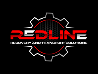 Redline recovery and transport solutions logo design by ingepro