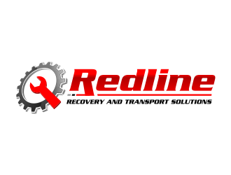 Redline recovery and transport solutions logo design by ingepro
