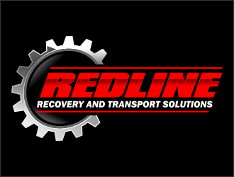 Redline recovery and transport solutions logo design by ingepro