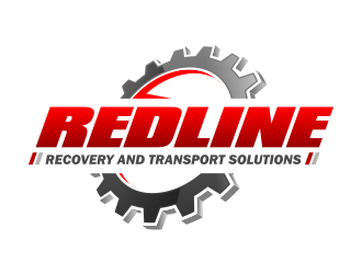 Redline recovery and transport solutions logo design by ingepro