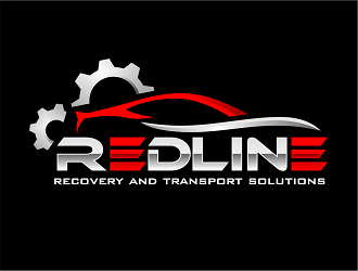 Redline recovery and transport solutions logo design by dianD