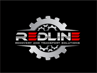 Redline recovery and transport solutions logo design by dianD