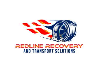 Redline recovery and transport solutions logo design by akupamungkas