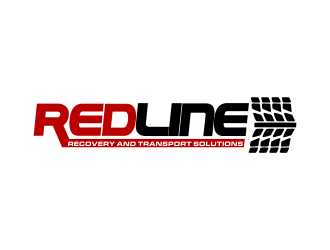Redline recovery and transport solutions logo design by HubbyTama