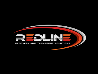 Redline recovery and transport solutions logo design by dianD