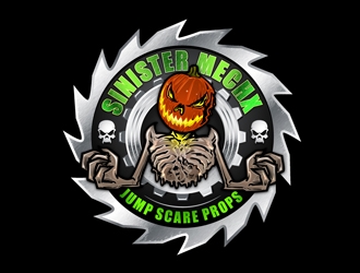 Halloween Animatronic Prop Logo Update and Revision logo design by DreamLogoDesign