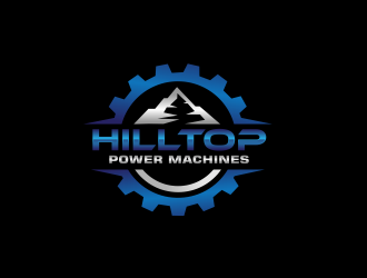 Hilltop Power Machines logo design by justsai