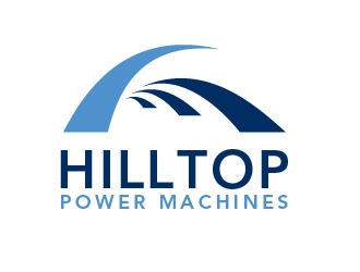 Hilltop Power Machines logo design by samueljho
