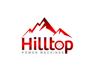 Hilltop Power Machines logo design by Art_Chaza