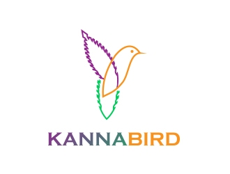 Kannabird logo design by shernievz