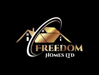 Freedom Homes Ltd logo design by bandhuji