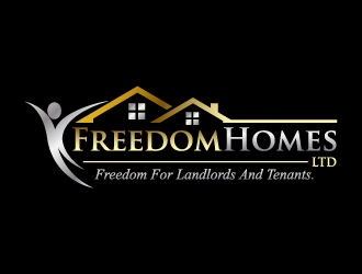 Freedom Homes Ltd logo design by jaize