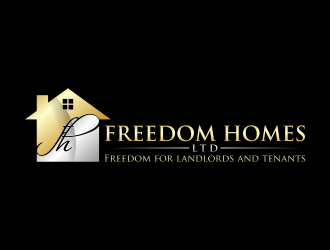 Freedom Homes Ltd logo design by pakNton