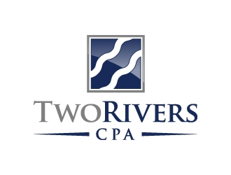 Two Rivers CPA logo design by akilis13