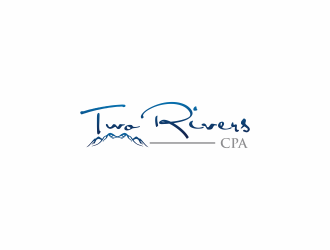 Two Rivers CPA logo design by ammad