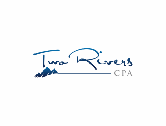 Two Rivers CPA logo design by ammad