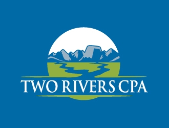 Two Rivers CPA logo design by josephope