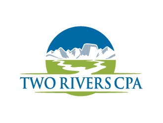 Two Rivers CPA logo design by josephope