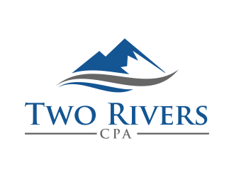 Two Rivers CPA logo design by RIANW