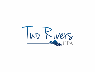 Two Rivers CPA logo design by ammad