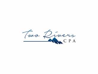 Two Rivers CPA logo design by ammad