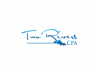 Two Rivers CPA logo design by ammad