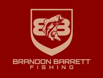 Brandon Barrett Fishing logo design by gihan