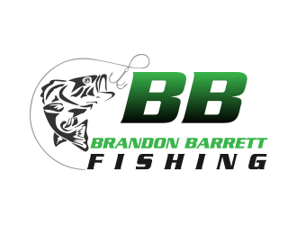 Brandon Barrett Fishing logo design by Inlogoz
