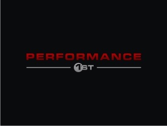 Performance 1st  logo design by case