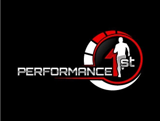 Performance 1st  logo design by gihan