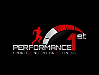 Performance 1st  logo design by gihan
