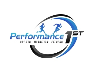Performance 1st  logo design by amar_mboiss