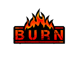 Burn  logo design by haze