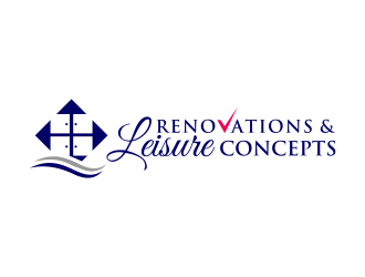 Renovations and Leisure Concepts logo design by dalhaz