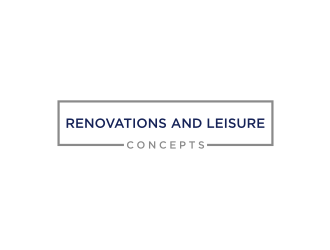 Renovations and Leisure Concepts logo design by mbamboex