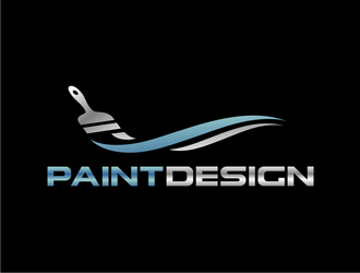 PaintDesign logo design by haze