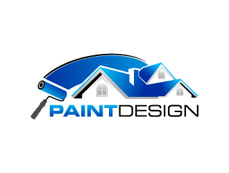 PaintDesign logo design by Art_Chaza