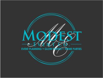 Modest Event Co. logo design by meliodas