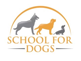 School For Dogs logo design by logoguy