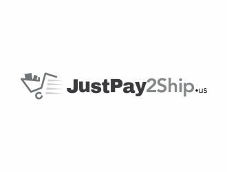 JustPay2Ship.us logo design by rootreeper