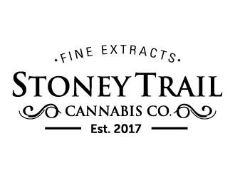 Stoney Trail Cannabis Co. logo design by Radovan